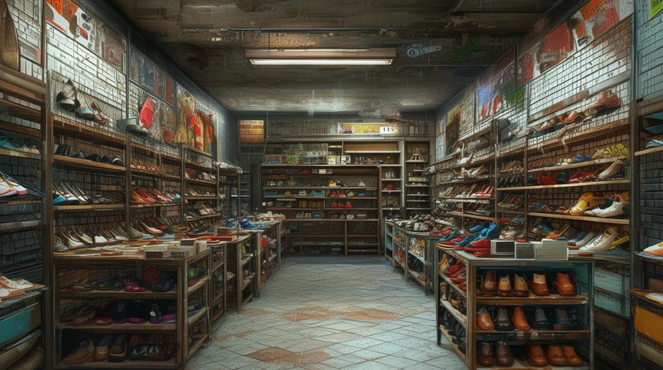 低档鞋店装修效果图