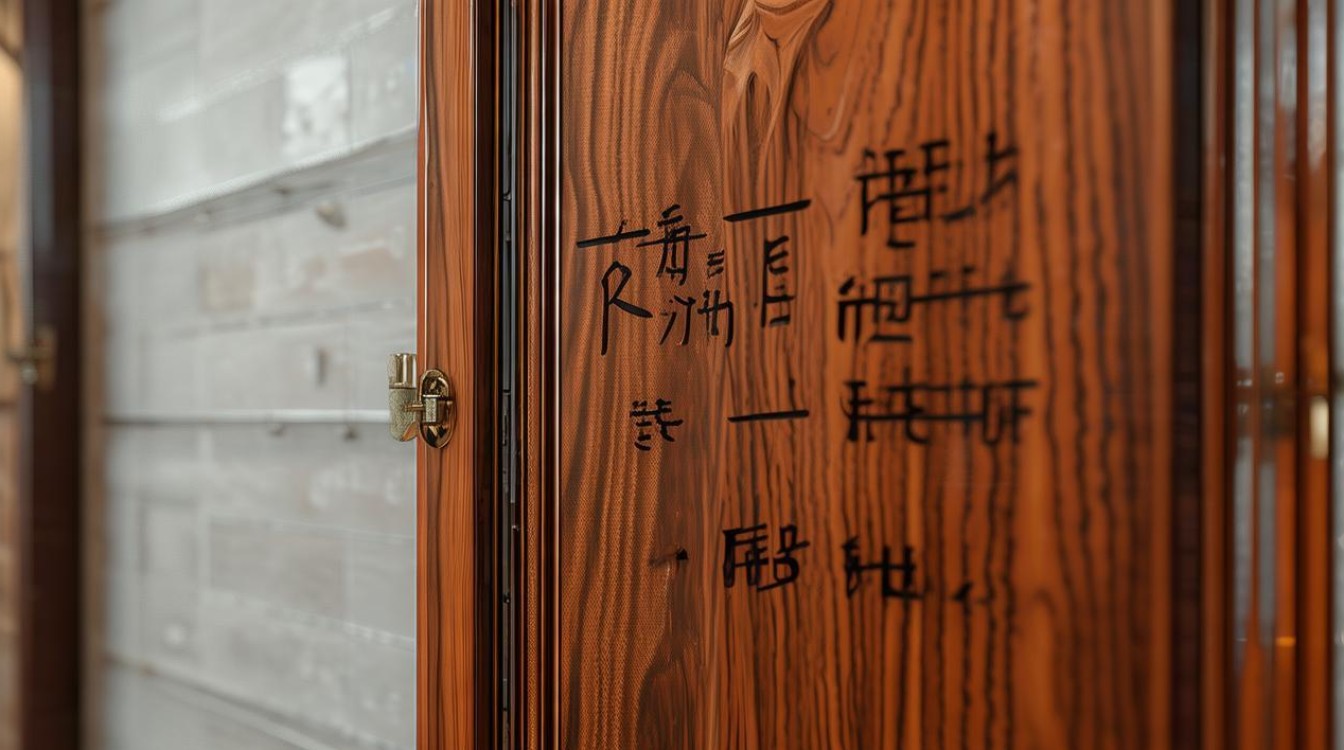 新中式卫生间门图片