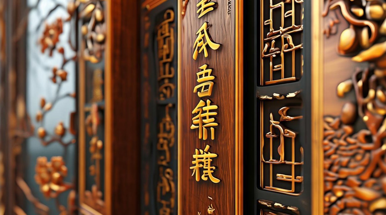 新中式卫生间门图片