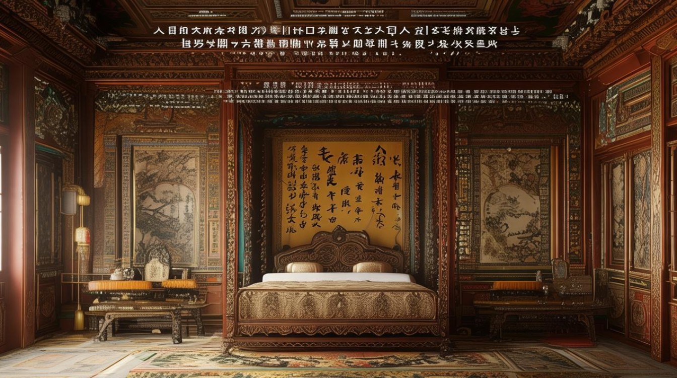 故宫后妃的卧室图片