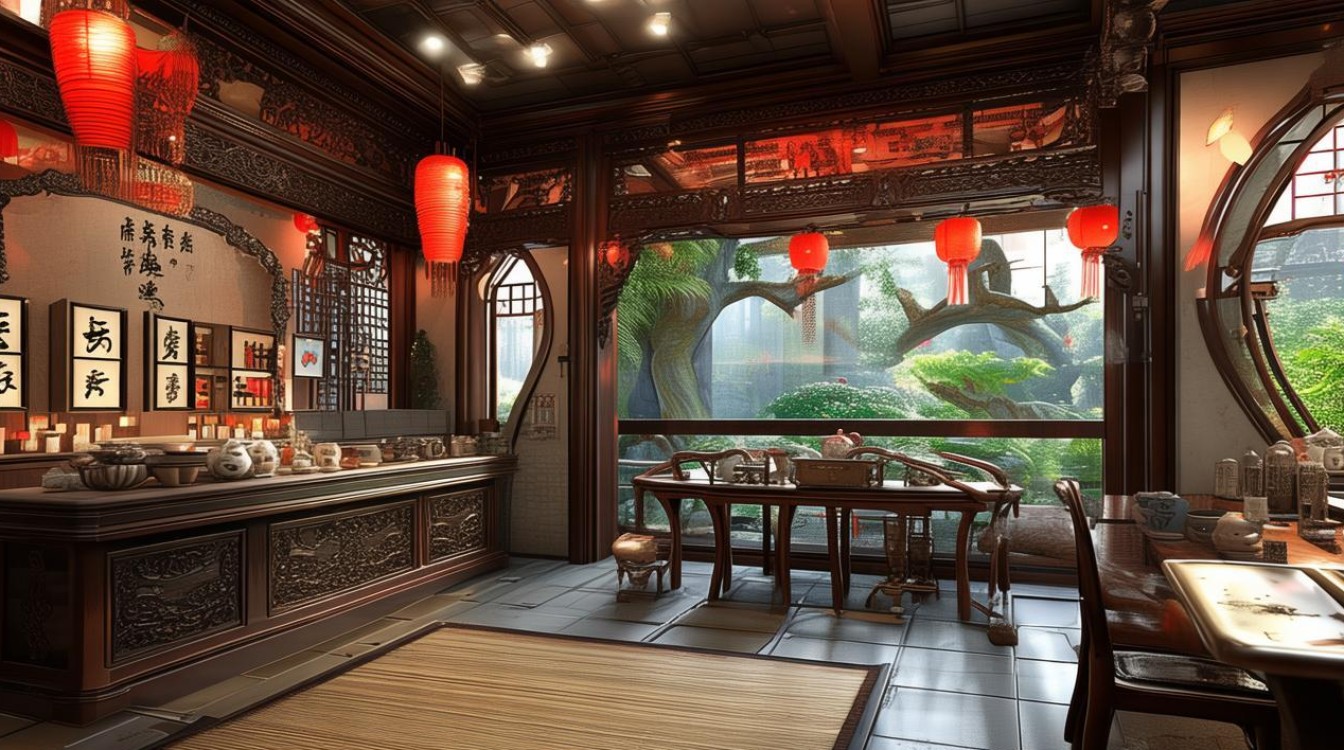 茶店面装修效果图