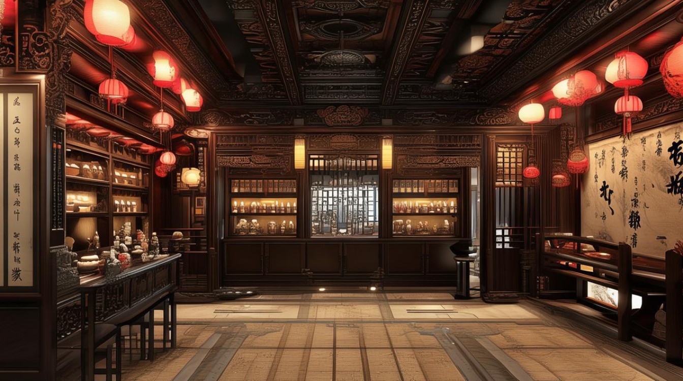 茶店面装修效果图