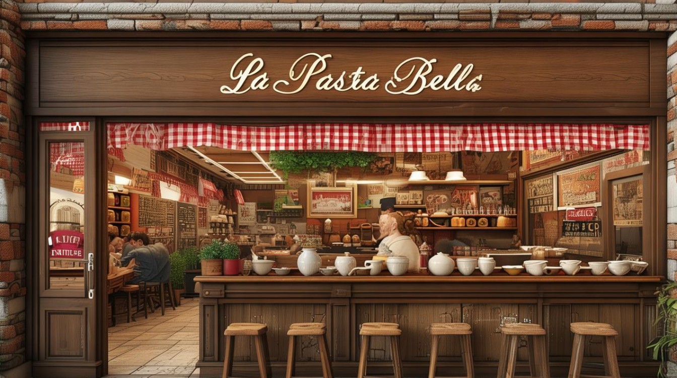 面条店铺装修效果图