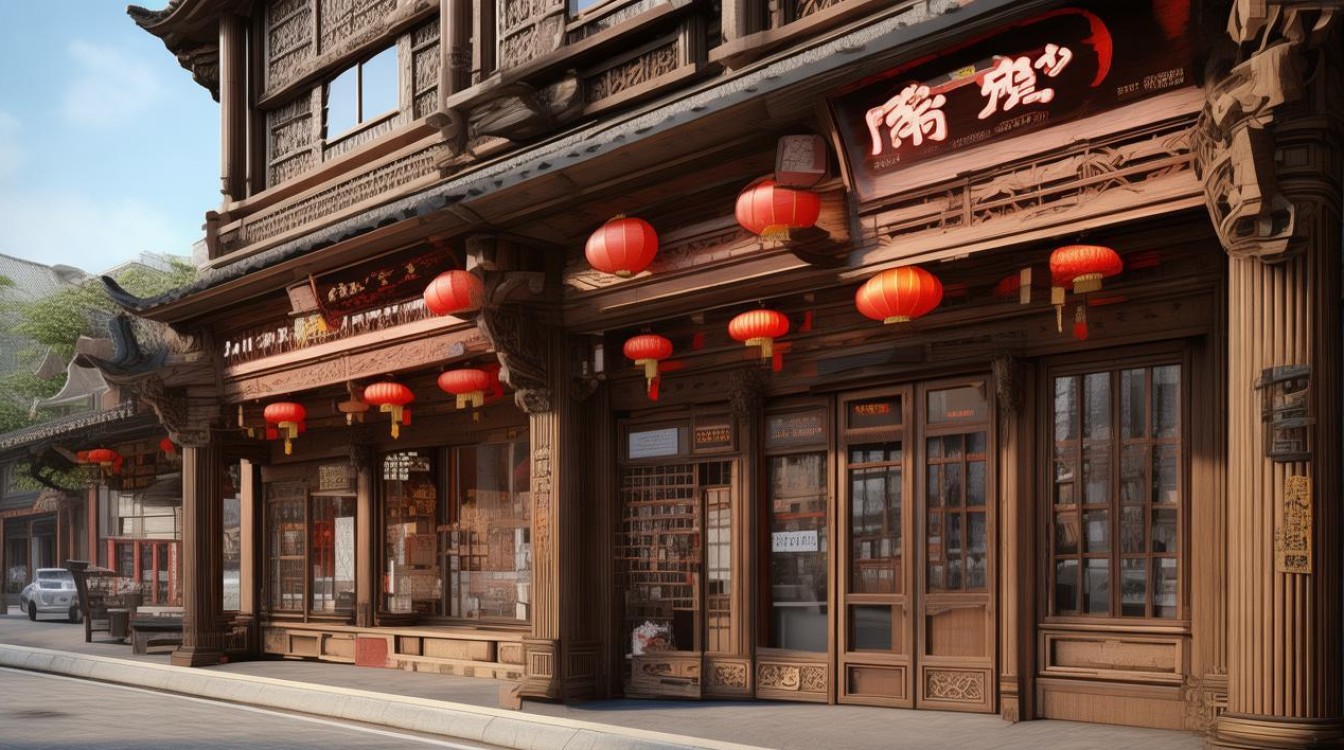 中式门店装修效果图