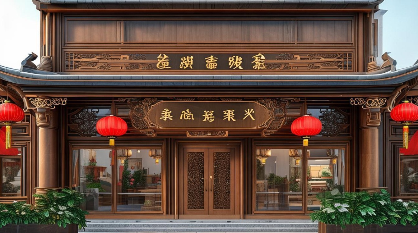 中式门店装修效果图