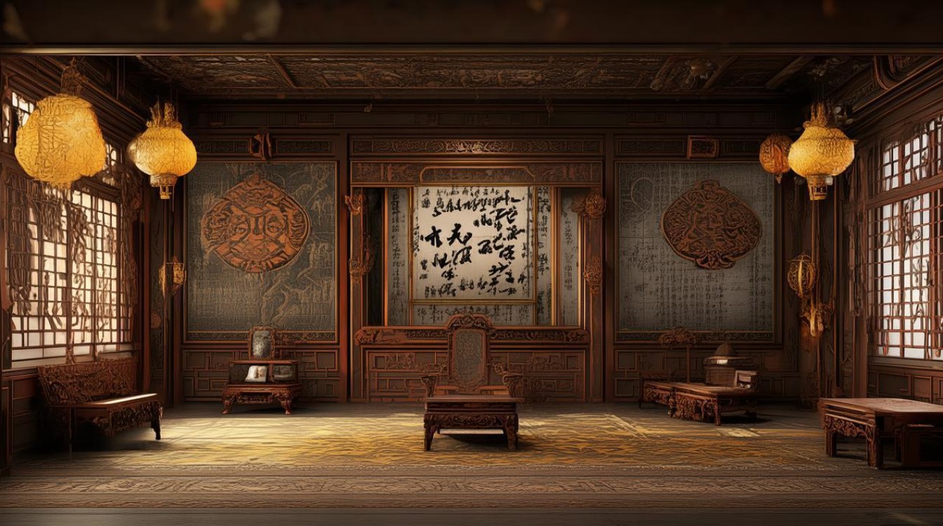 仿古包间装修效果图