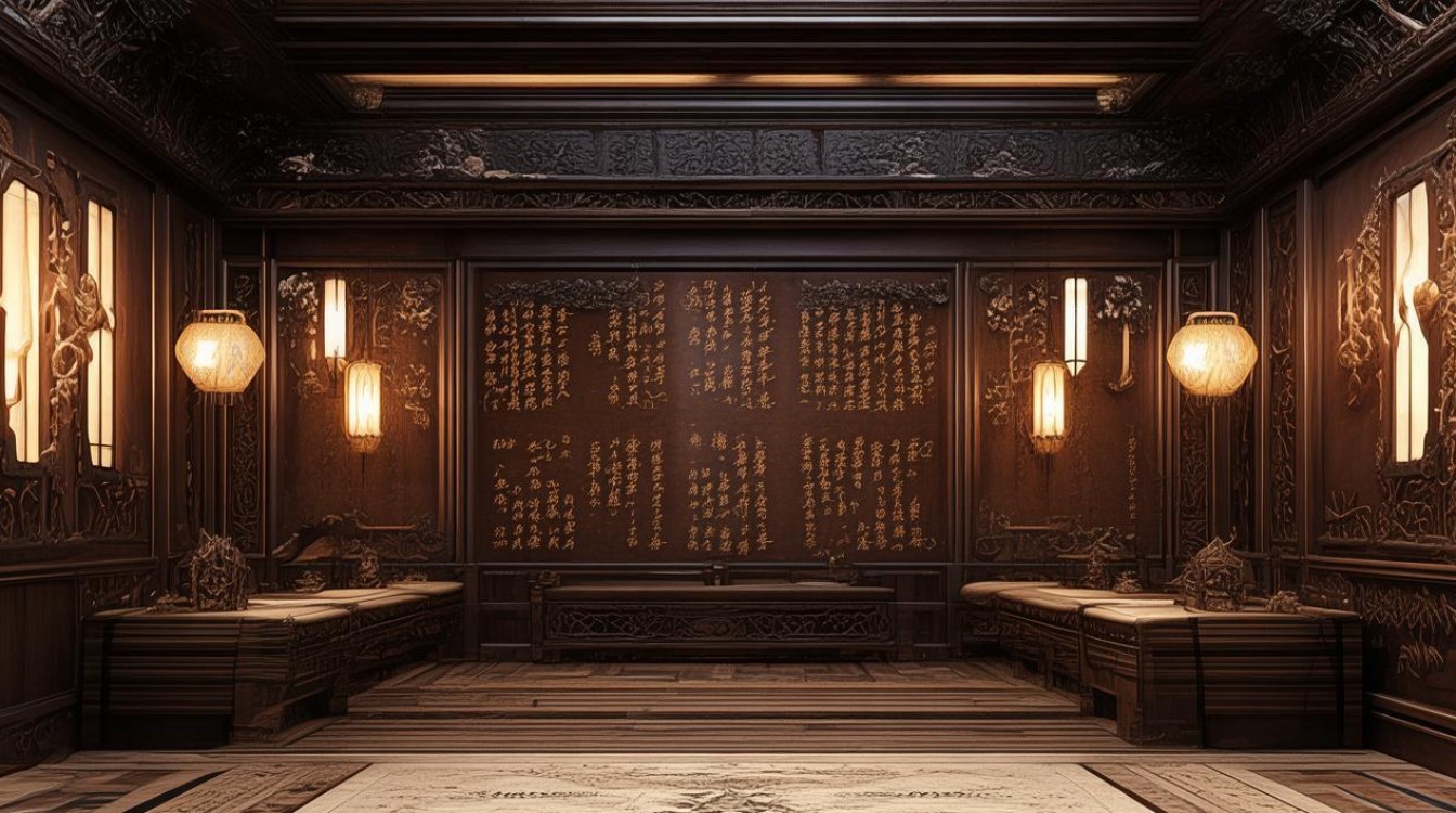 仿古包间装修效果图
