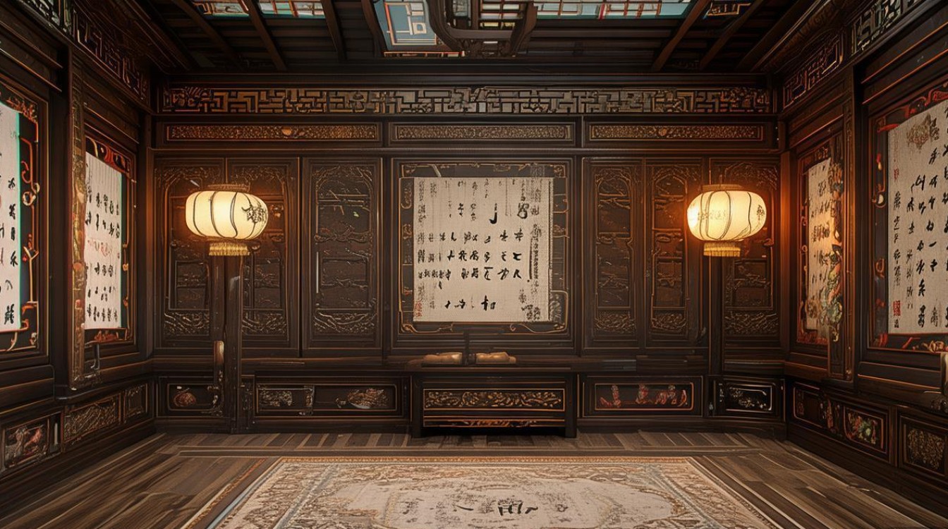 仿古包间装修效果图