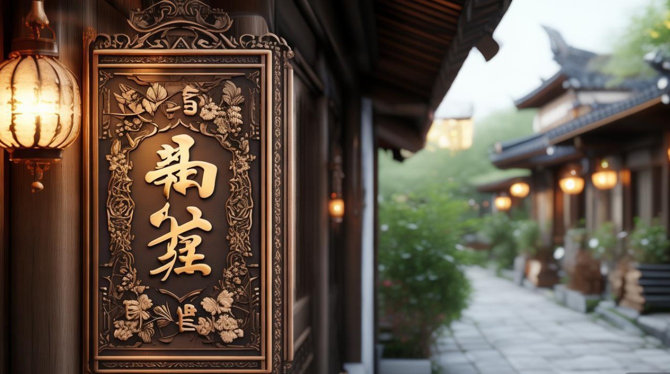 茶行招牌装修效果图