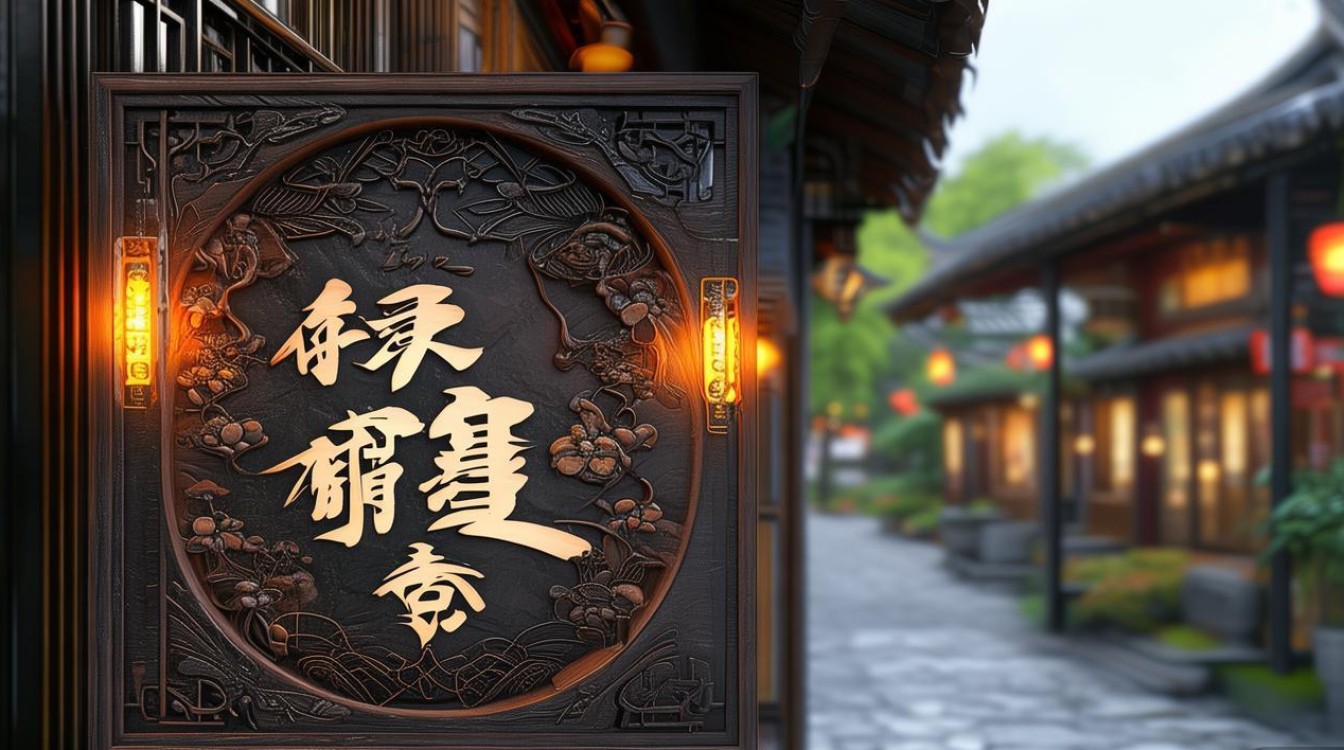 茶行招牌装修效果图