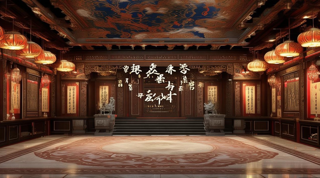 中式装修效果图会所