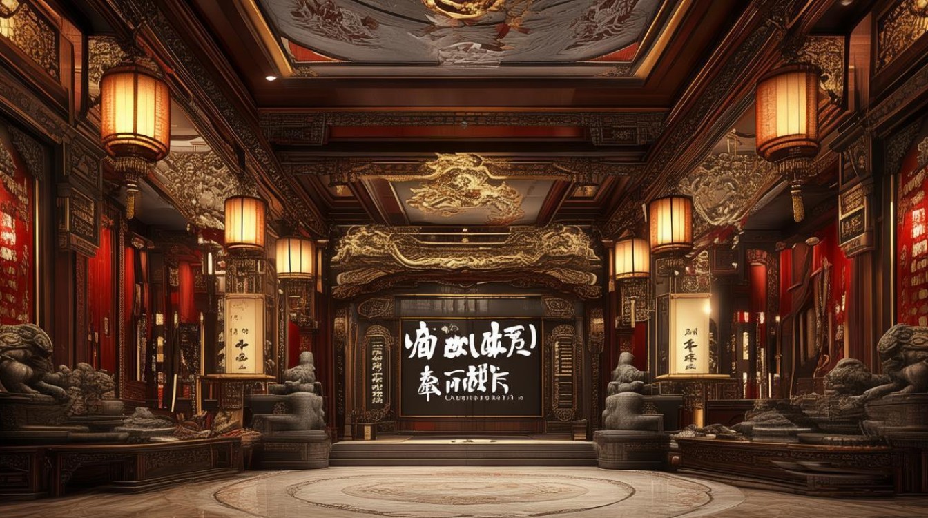 中式装修效果图会所