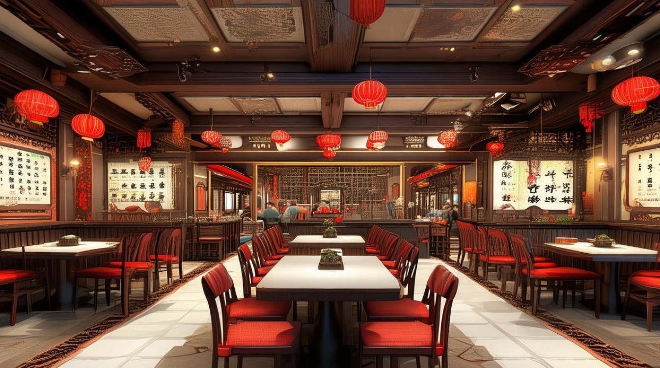 中餐店装修效果图