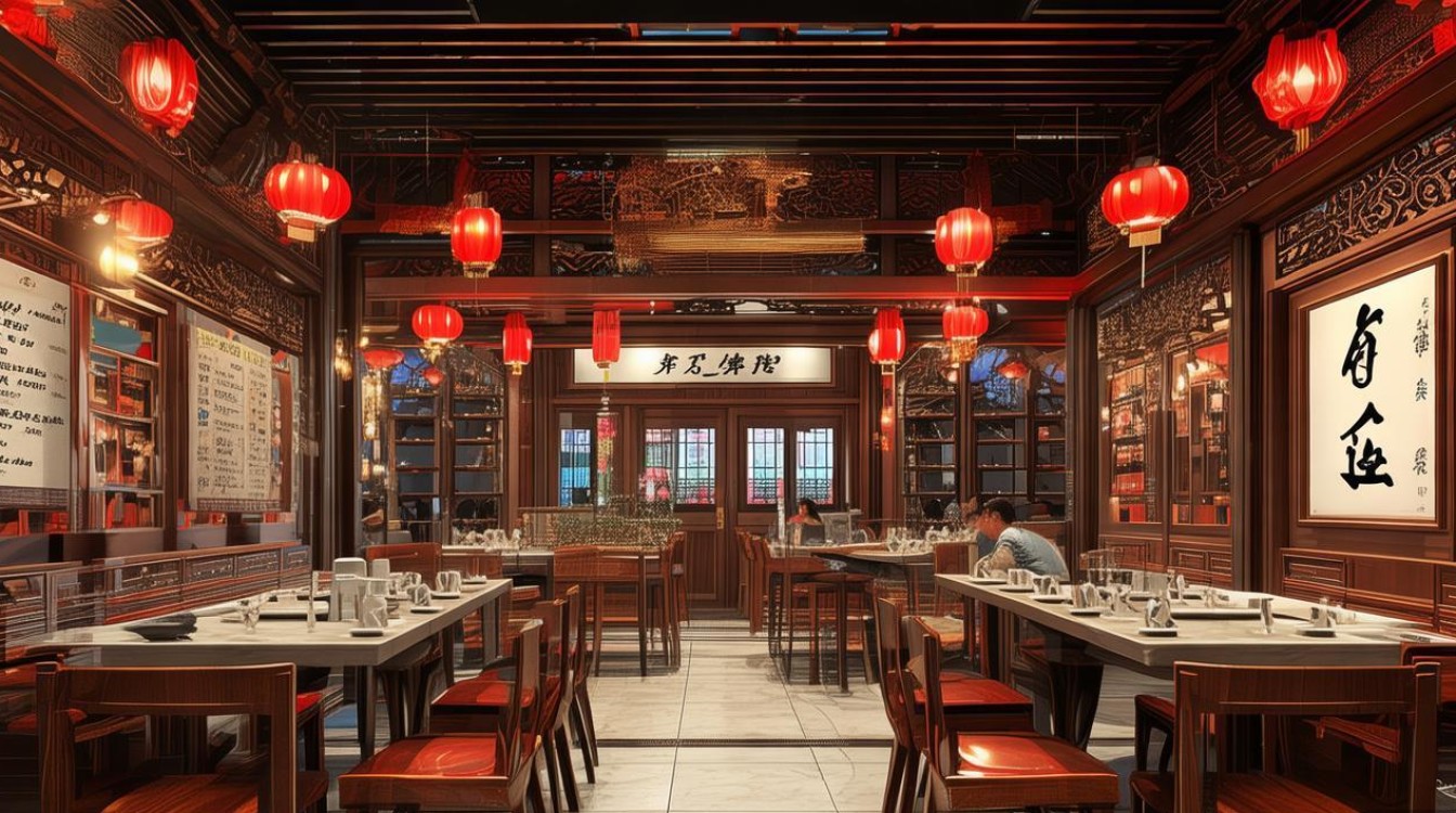 中餐店装修效果图