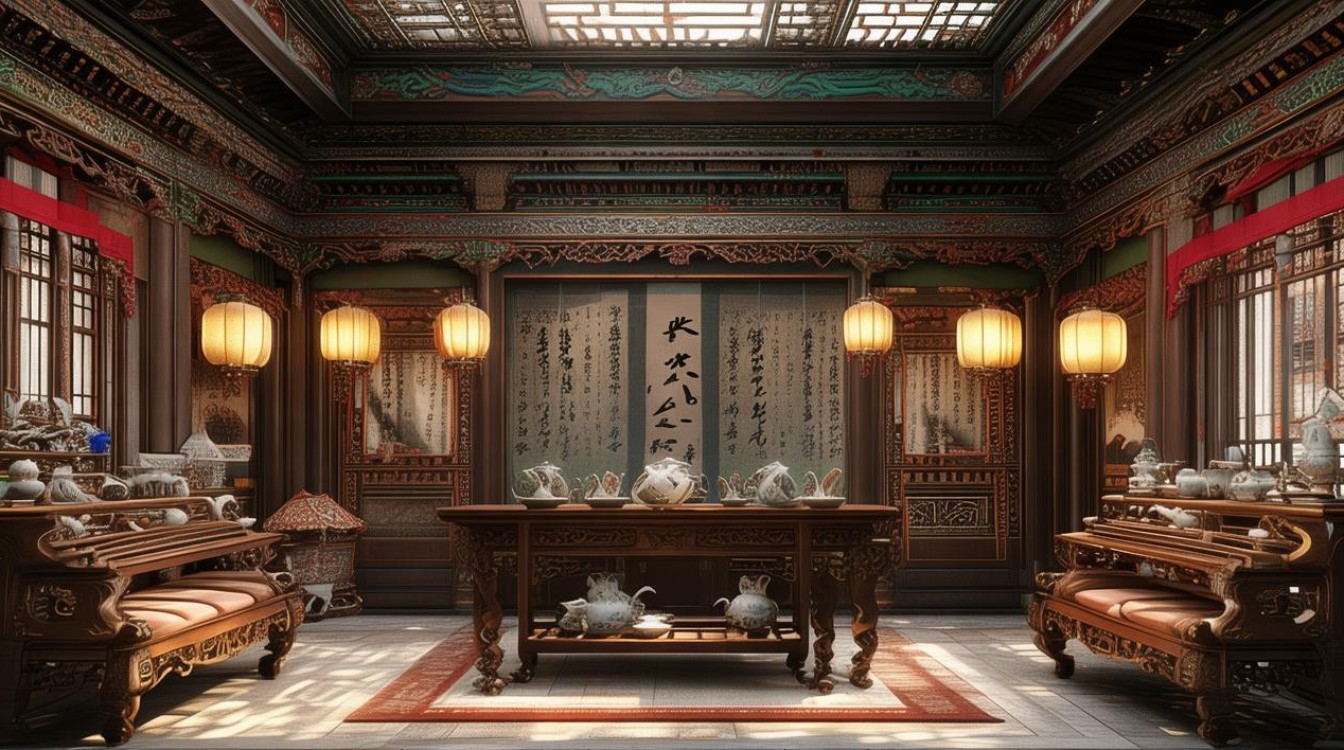 古代中式装修效果图