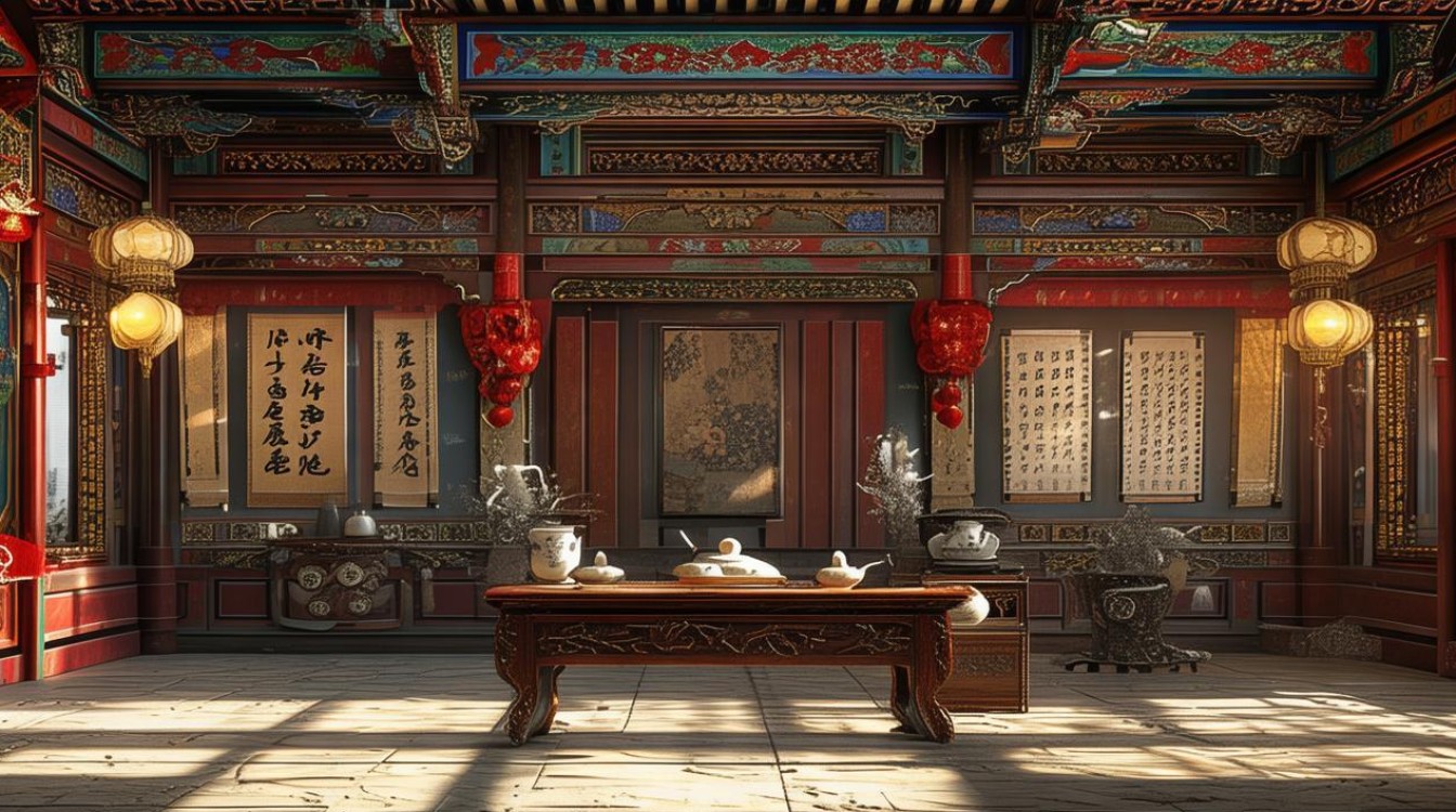 古代中式装修效果图