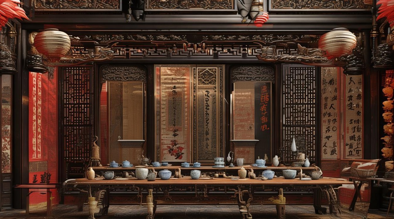 古代中式装修效果图
