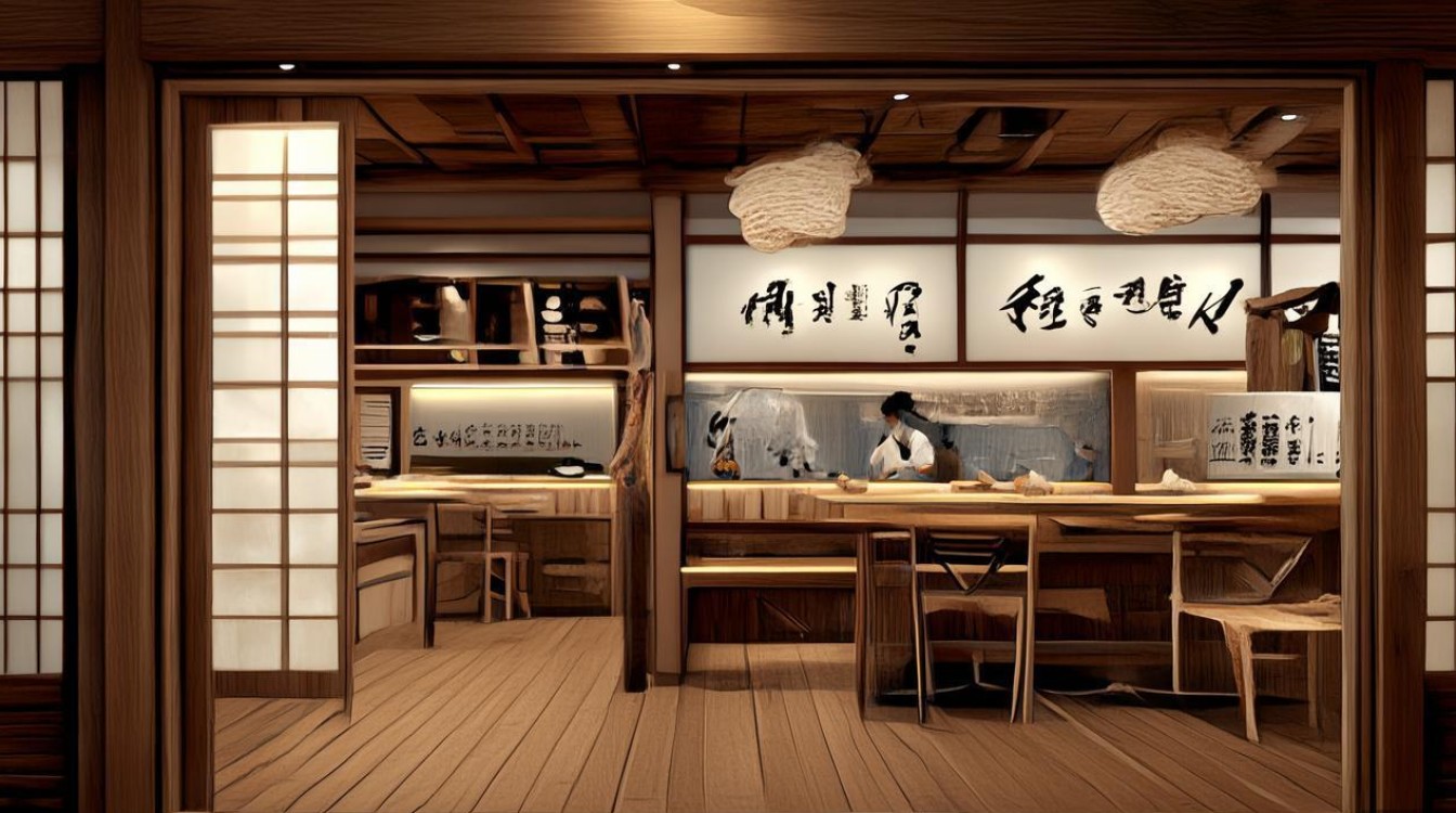 餐饮日式装修效果图
