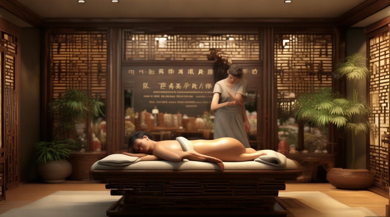 推拿按摩装修效果图