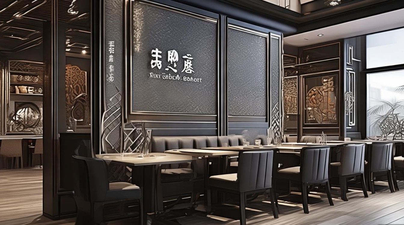 饭店铝塑板装修效果图
