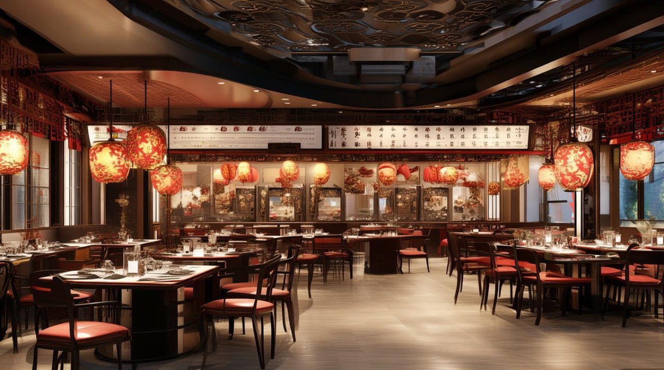 餐馆饭店装修效果图