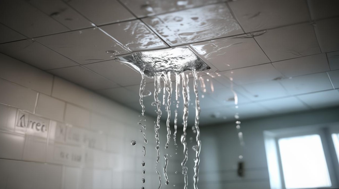 卫生间顶子漏水