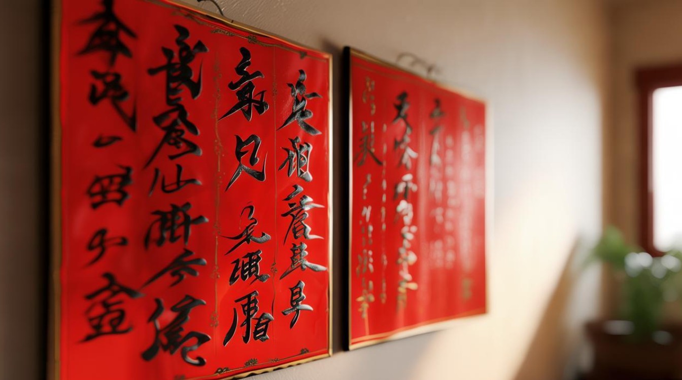 卧室里贴的对联