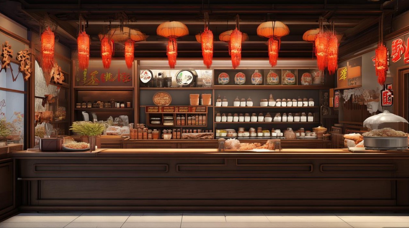 肉夹馍门店装修效果图