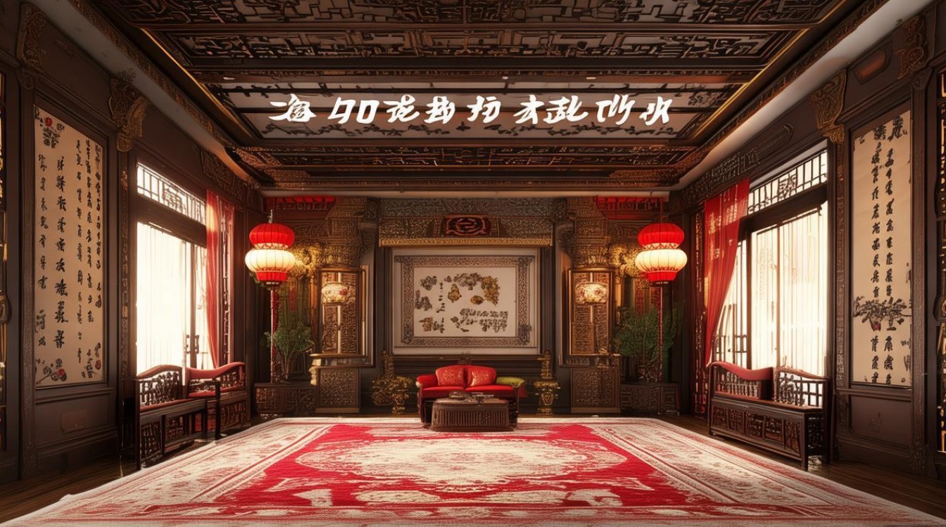 中式喜庆装修效果图