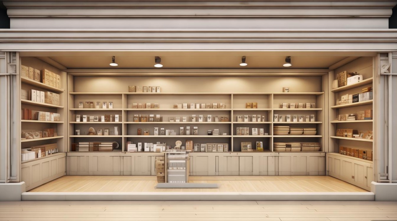 简单店铺装修效果图