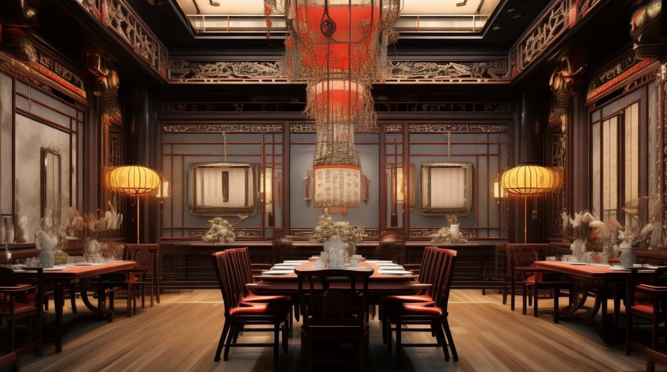 饭厅中式装修效果图