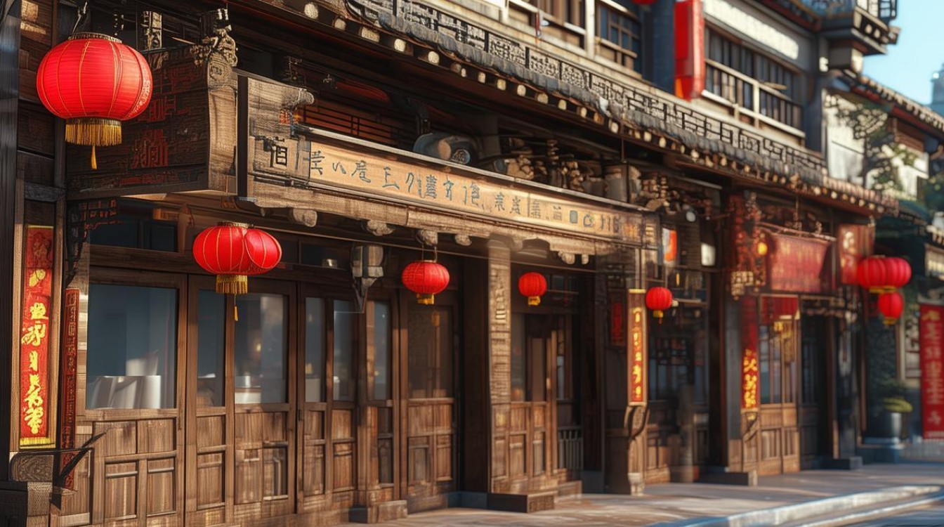 古镇店面装修效果图