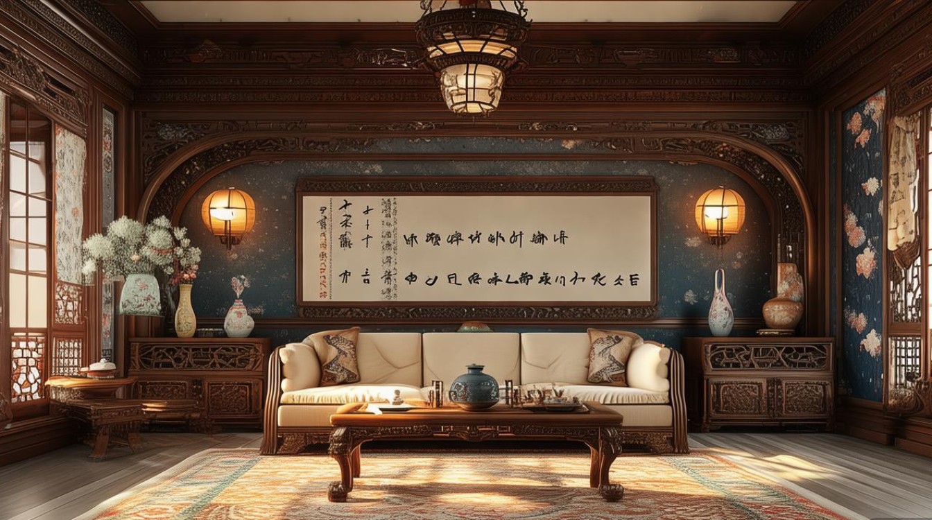 古典装修客厅效果图