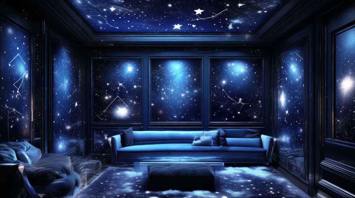 星空主题装修效果图