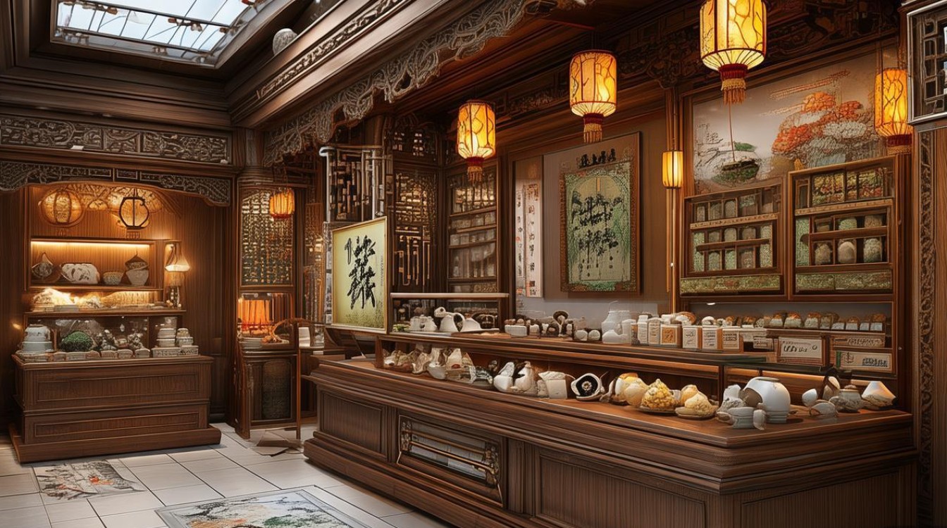 茶店铺装修效果图