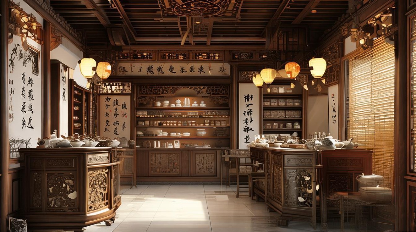 茶店铺装修效果图