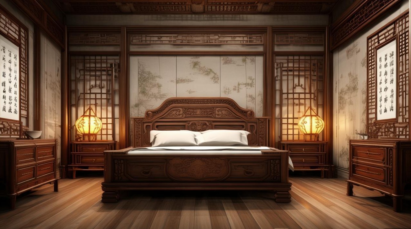 家具中式卧室