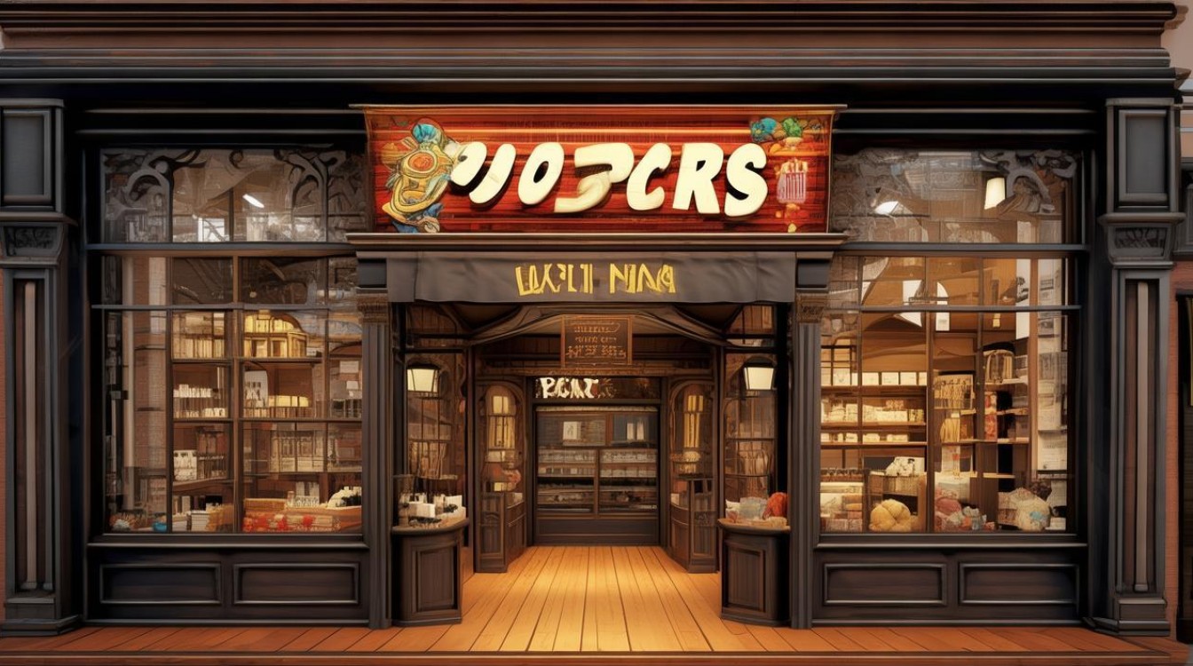 斜角店铺装修效果图