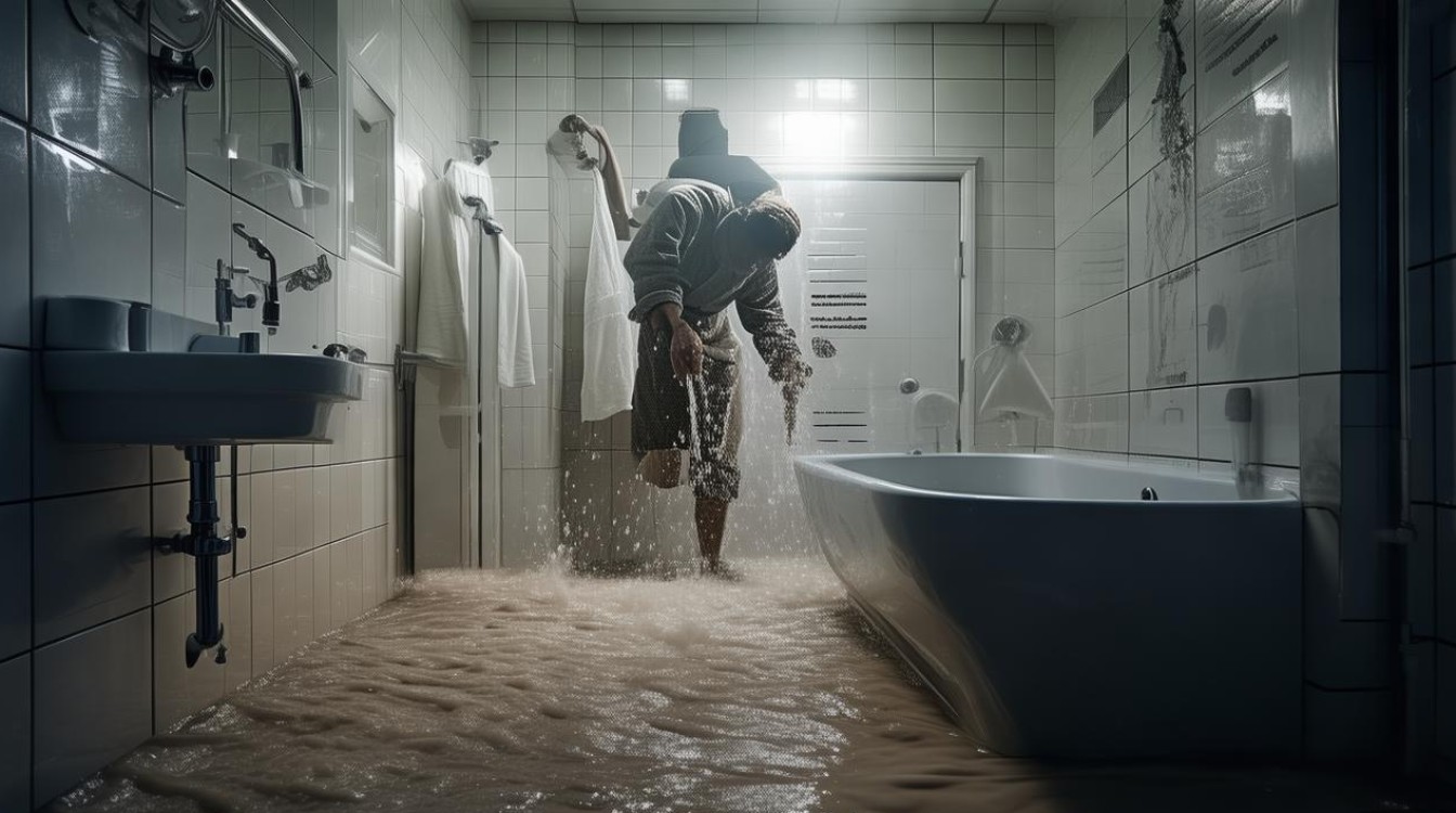 卫生间突然漏水