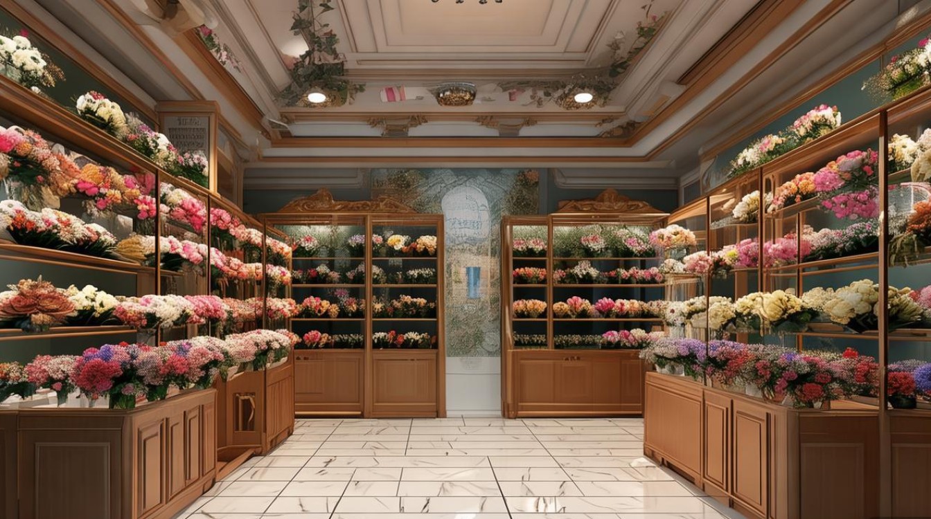 精品花店装修效果图