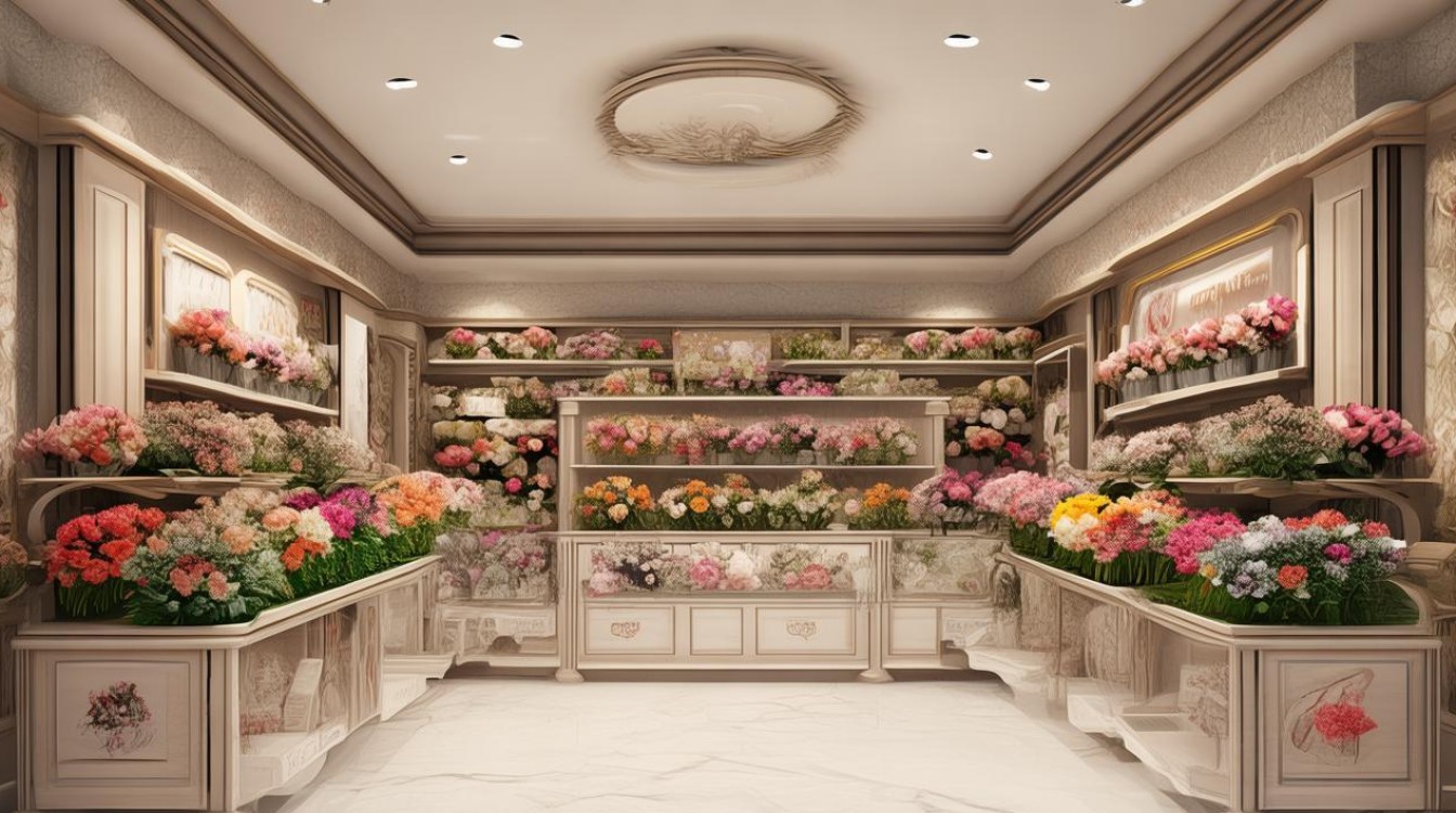 精品花店装修效果图