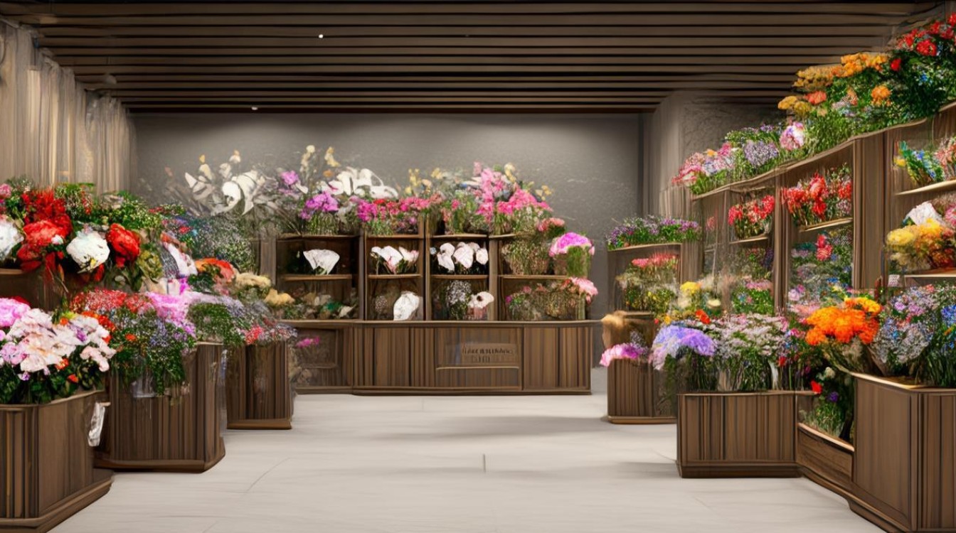 精品花店装修效果图