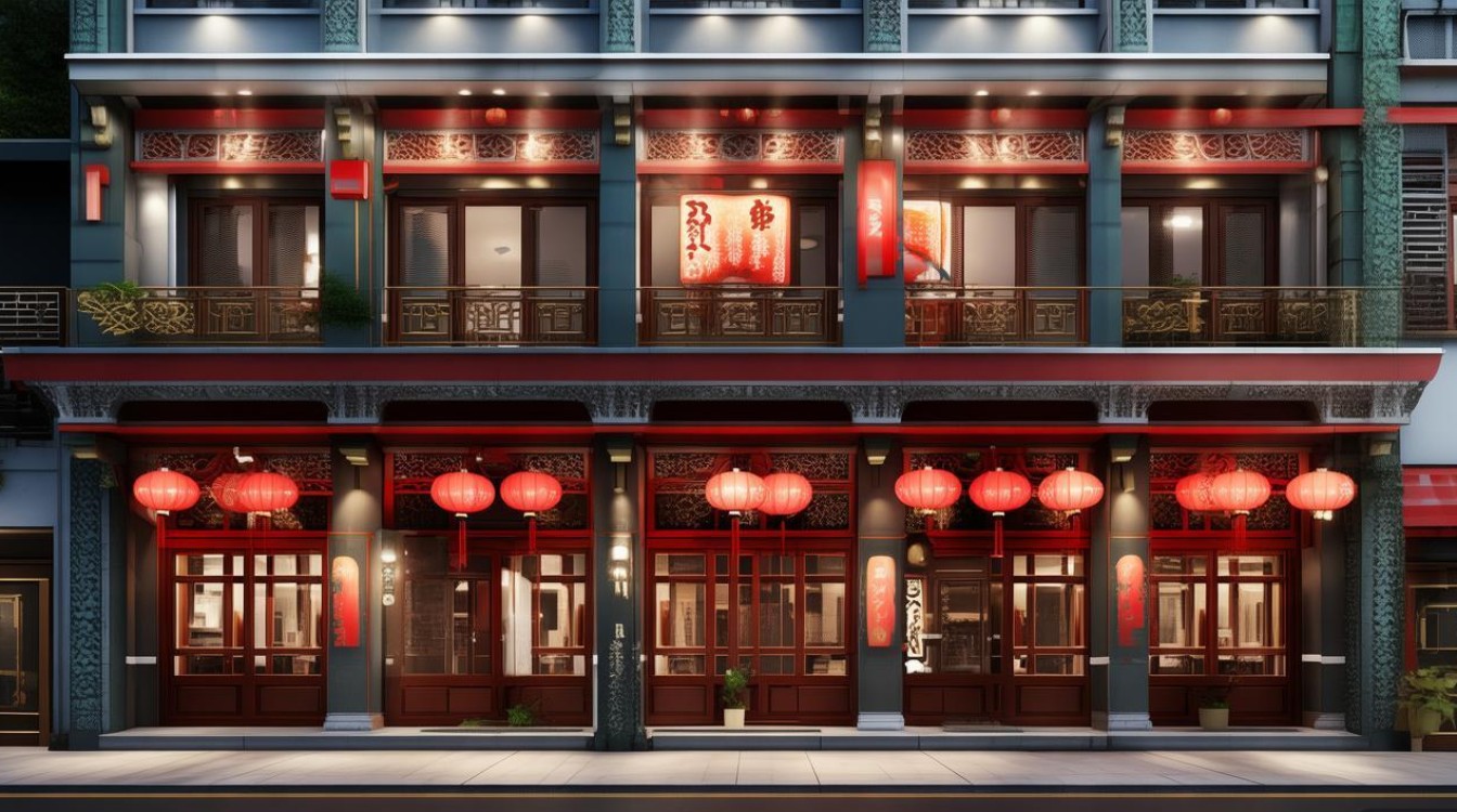 中餐门面装修效果图