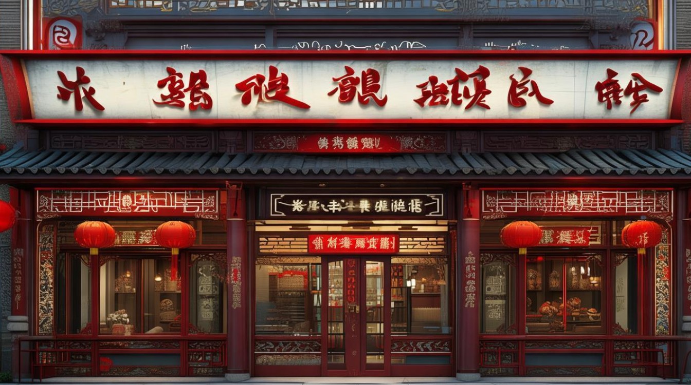 中餐门面装修效果图