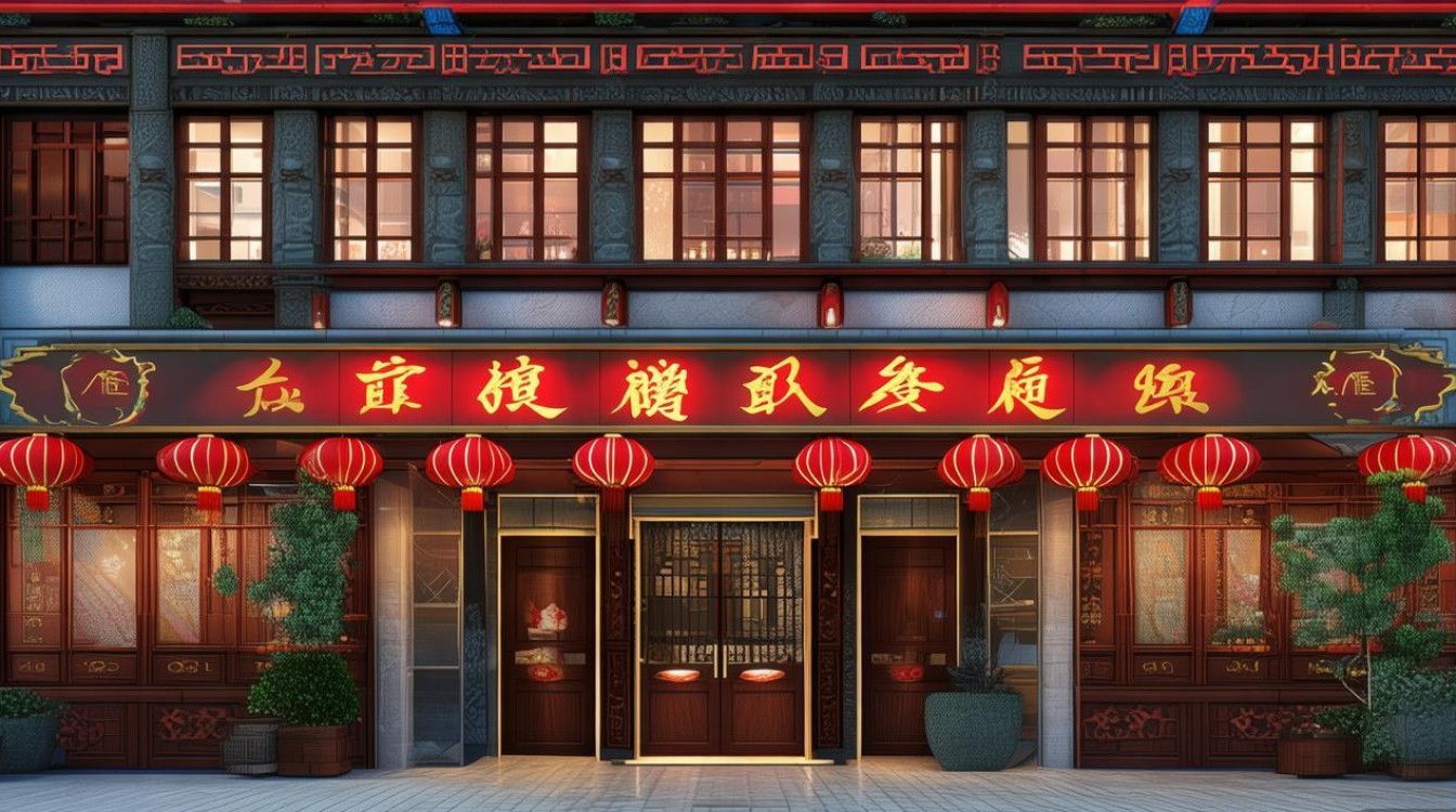 中餐门面装修效果图
