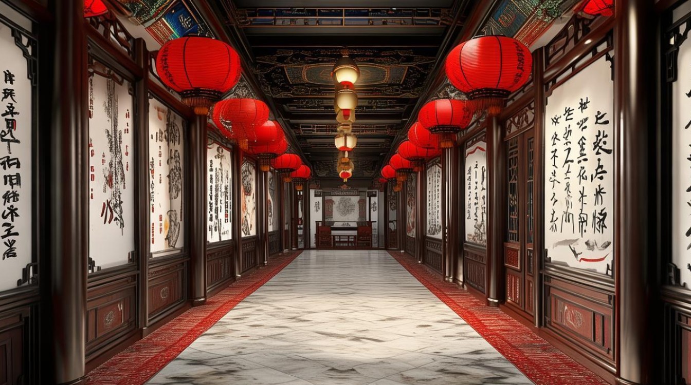 过道中式装修效果图