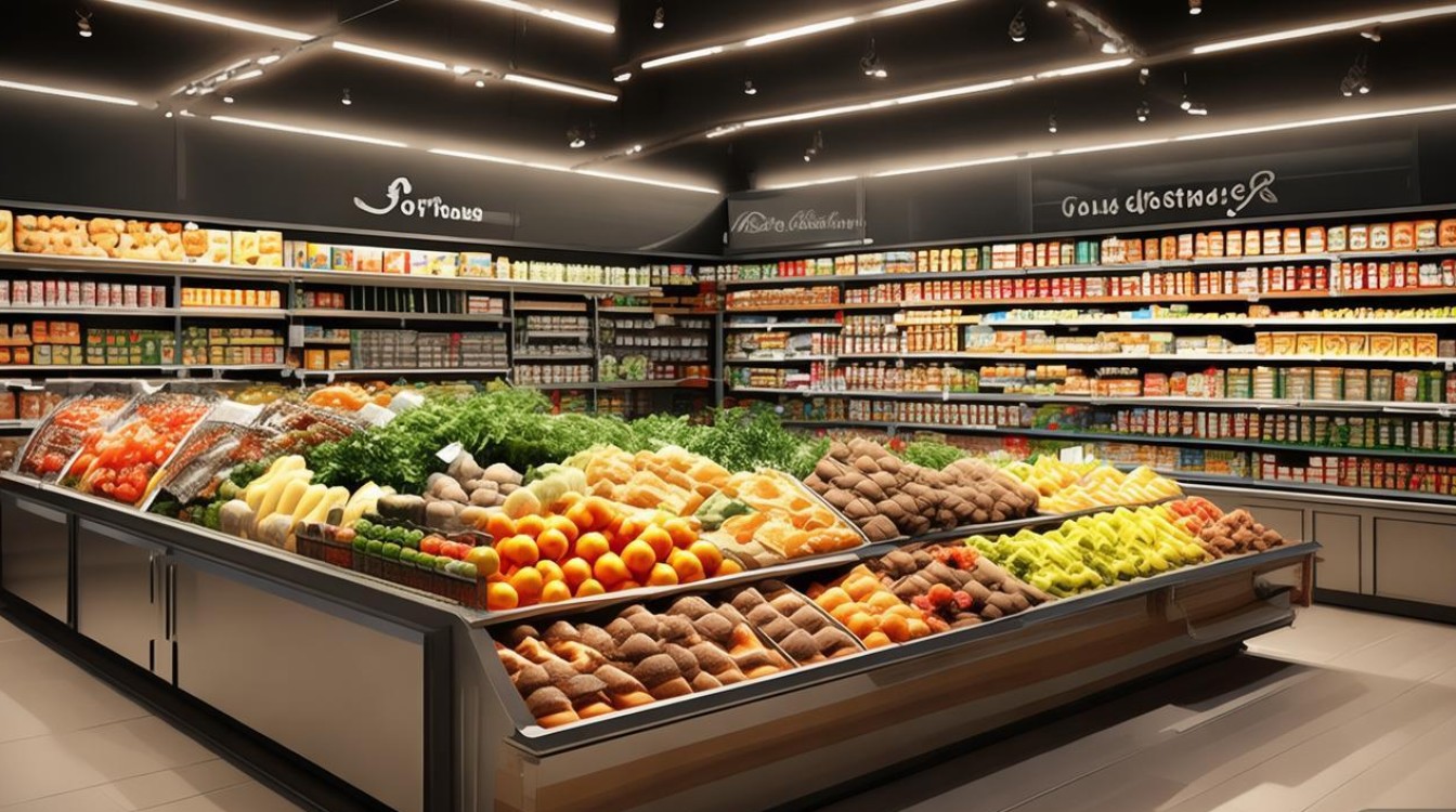 食品门店装修效果图