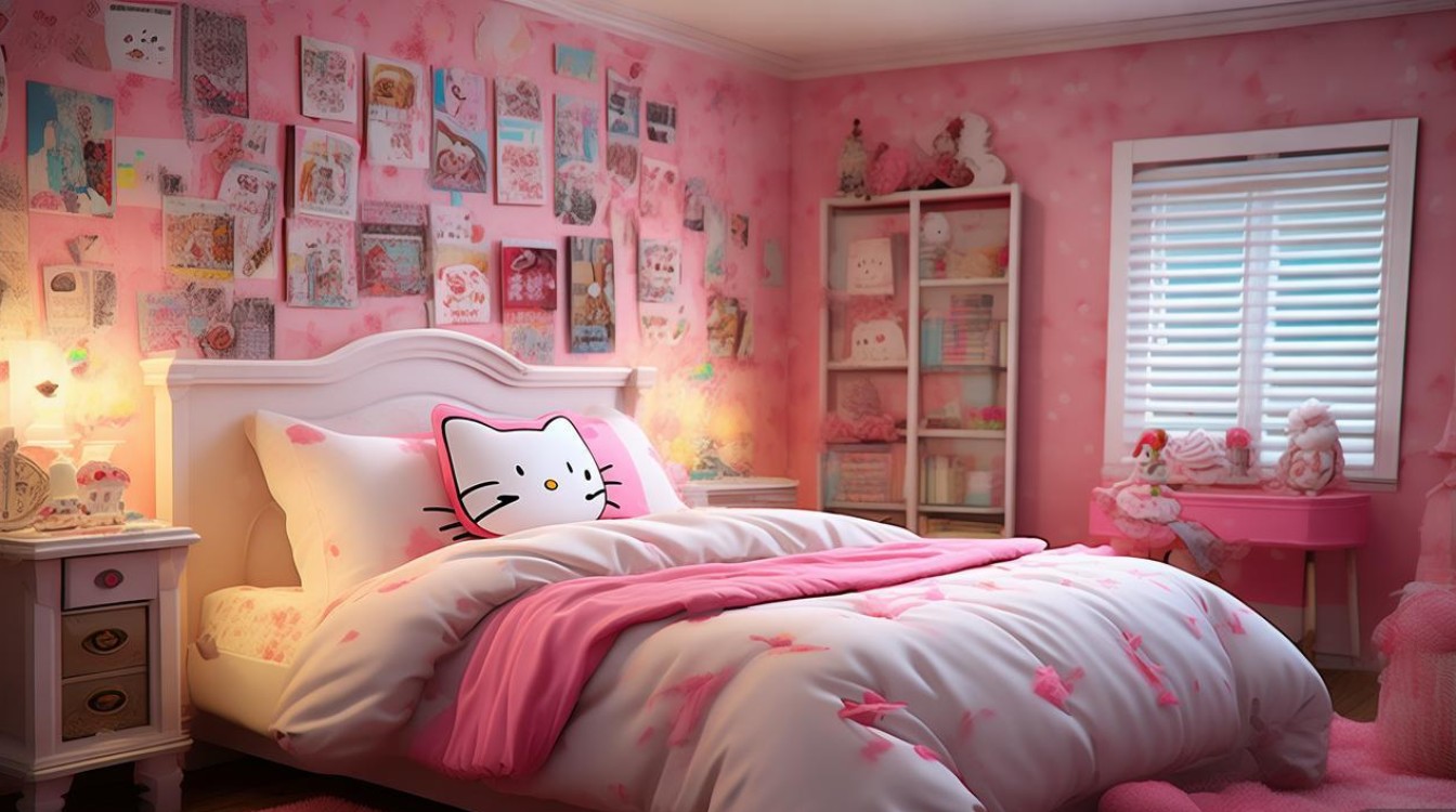 hello kitty 卧室