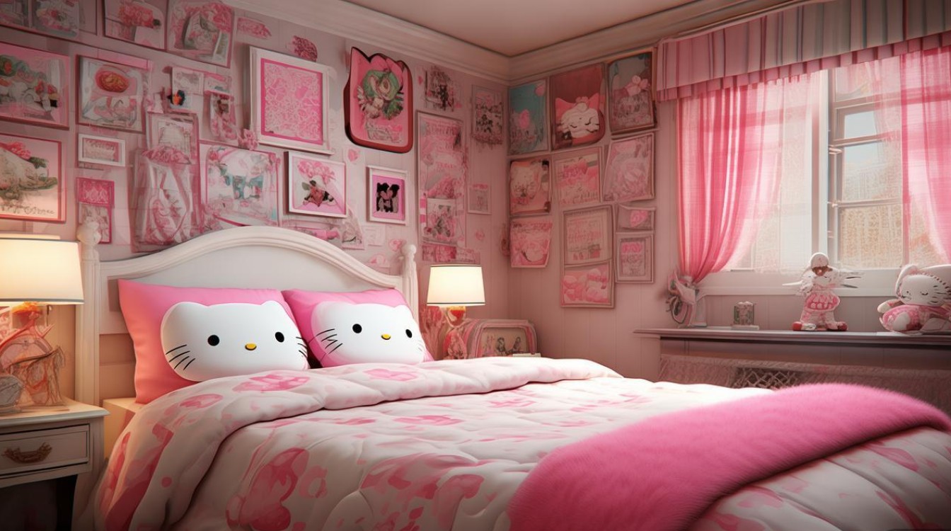 hello kitty 卧室