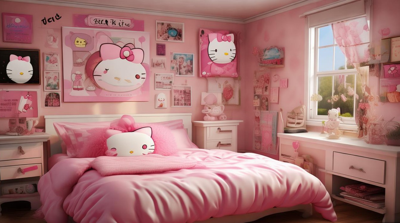 hello kitty 卧室